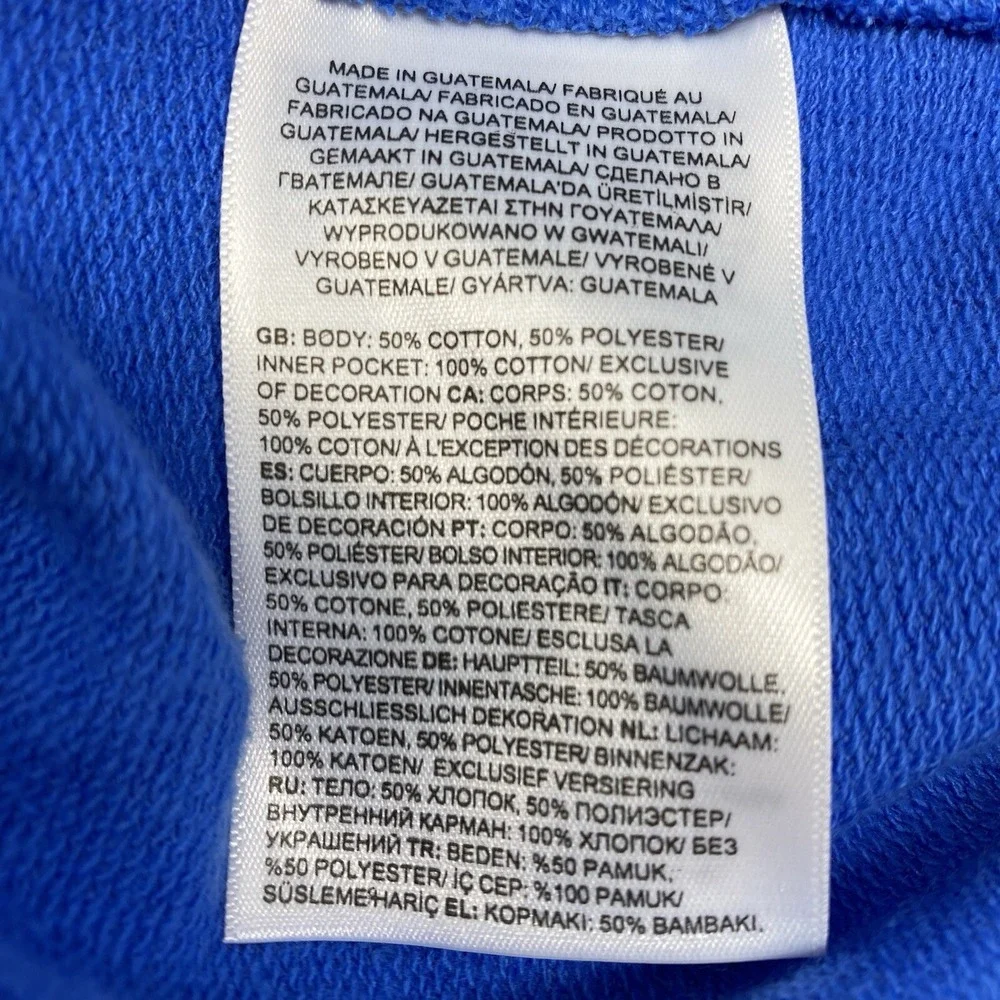 The North Face‎ Fleece Shorts Mens XXL Blue Simple Logo Relaxed Fit NF0A81TYLV6